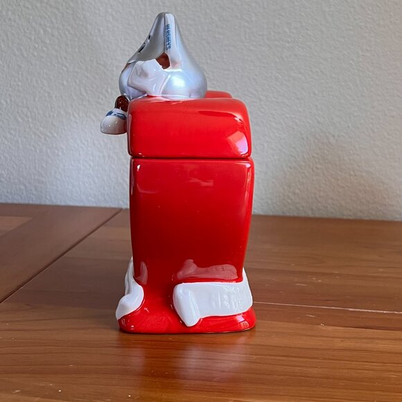 Hershey's Chocolate Kisses Candy Jar, Heart Candy Jar, Trinket Box, Valentines - Picture 2 of 7